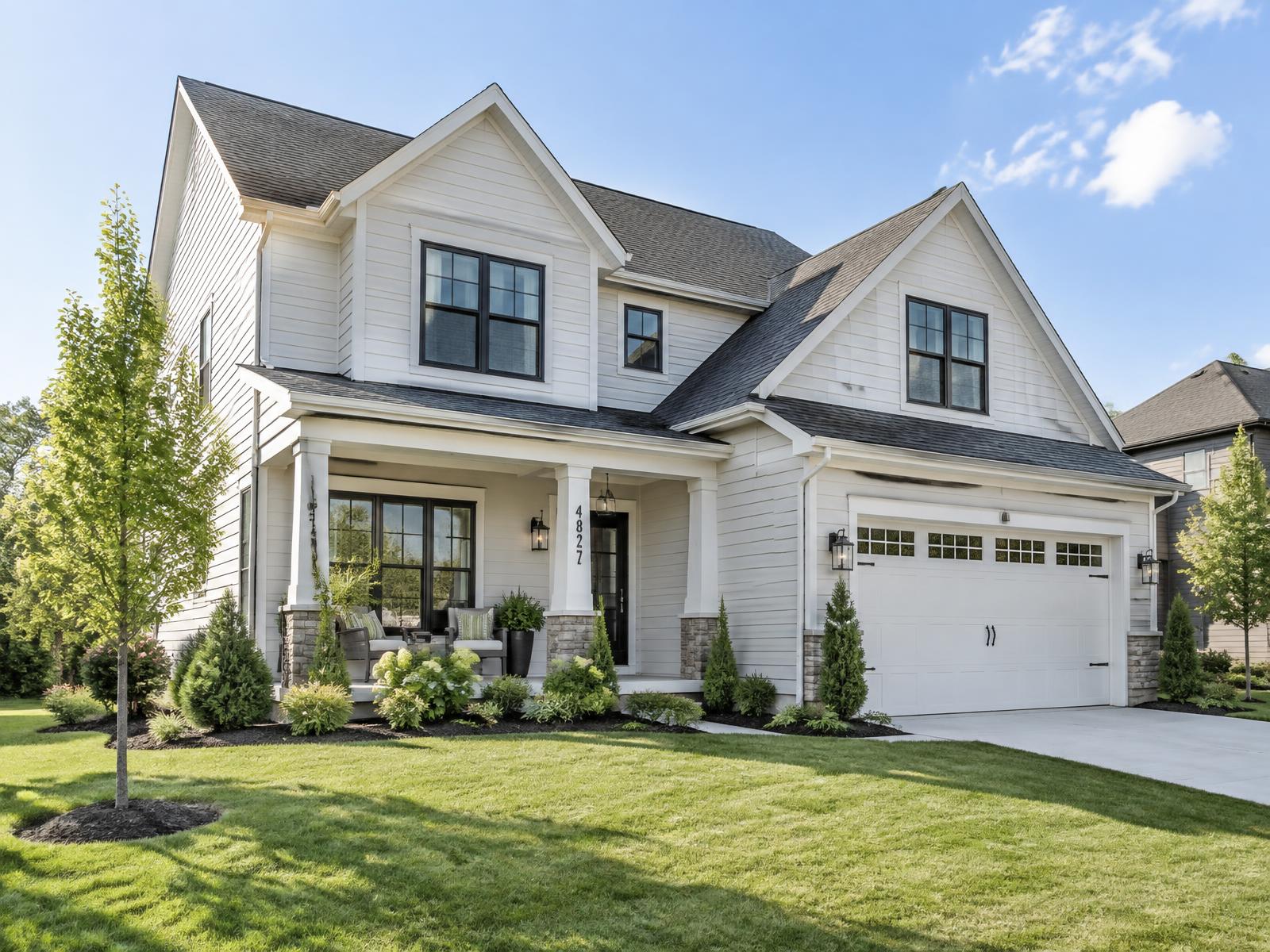 Modern suburban home purchased for cash by CyberHomes